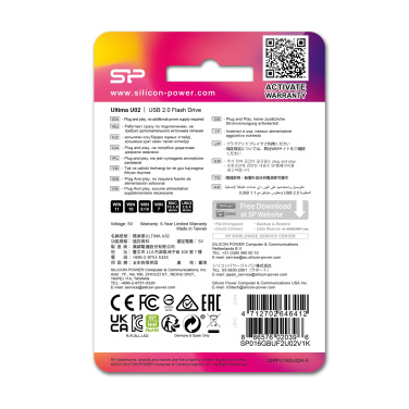 Лого трейд pекламные cувениры фото: Pendrive Silicon Power Ultima U02 2.0