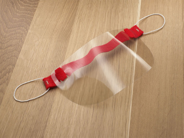 Логотрейд pекламные подарки картинка: Защитный экран HESTIA - прозрачная маска для рта и носа 1452162