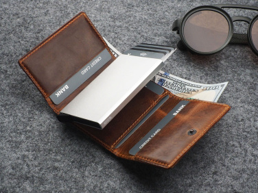Лого трейд бизнес-подарки фото: Кошелёк RFID 541310