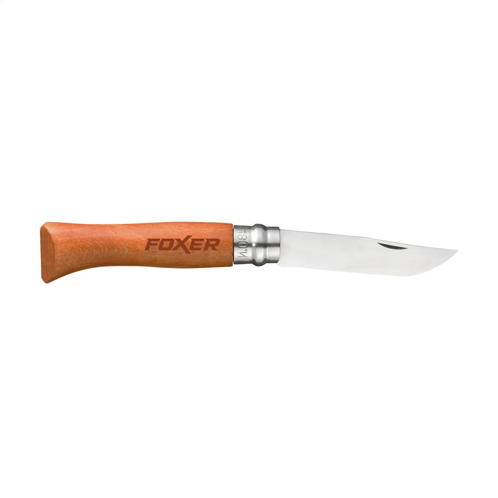 Лого трейд pекламные подарки фото: Карбоновый карманный нож Opinel No 08