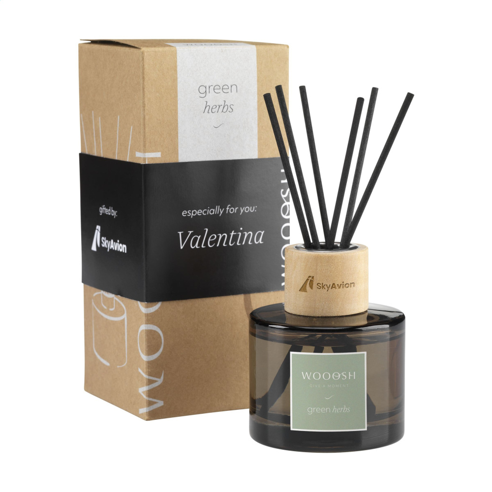 Лого трейд бизнес-подарки фото: Ароматические палочки Wooosh Green Herbs