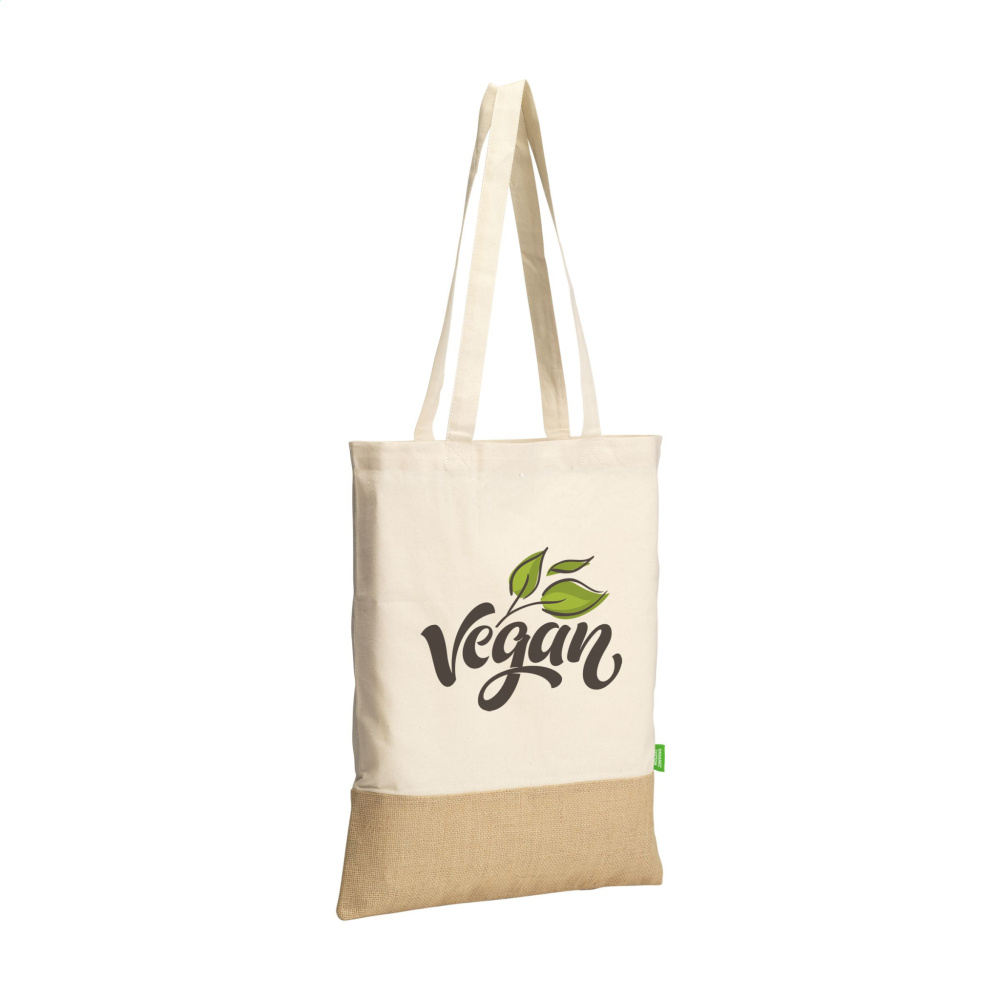 Лого трейд бизнес-подарки фото: Сумка Combi Organic Shopper (160 г/м²)