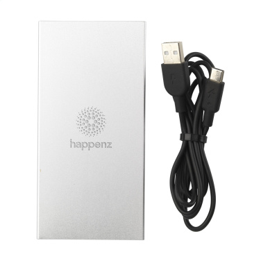 Логотрейд pекламные продукты картинка: Внешнее зарядное устройство Tecco GRS Recycled Alu Powerbank 5000