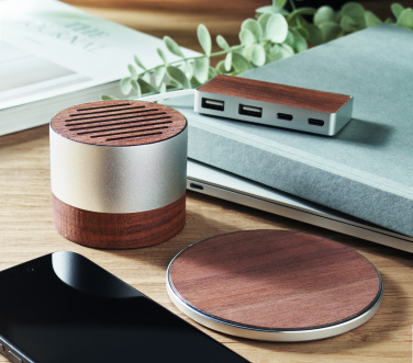 Логотрейд бизнес-подарки картинка: Recycled aluminium speaker