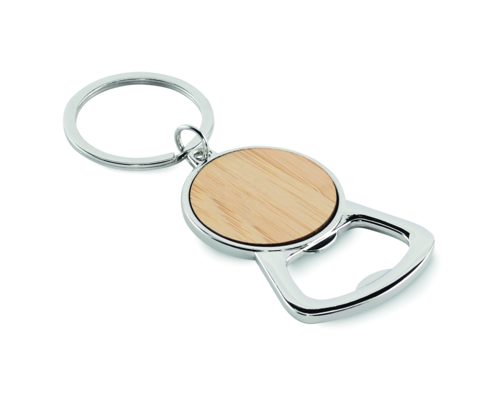 Лого трейд бизнес-подарки фото: Recycled aluminium key ring