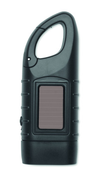 Логотрейд pекламные cувениры картинка: Solar torch with dynamo crank