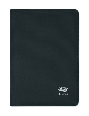 Логотрейд pекламные cувениры картинка: A5 portfolio 300D RPET