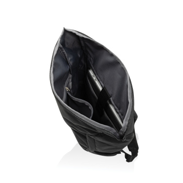 Логотрейд бизнес-подарки картинка: Рюкзак для ноутбука Swiss Peak Aware™ RPET Leonard 15,6 дюйма