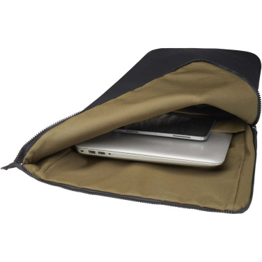 Лого трейд бизнес-подарки фото: Рюкзак для ноутбука 15,6" Turner объемом 12 л со сворачивающимся верхом, изготовленный из переработанных материалов по стандарту GRS