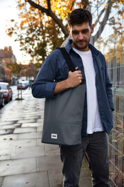 Лого трейд бизнес-подарки фото: Черная термосумка-тоут/холодильник Blum 16 л