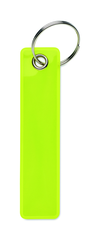 Логотрейд pекламные cувениры картинка: Reflective key ring in PVC