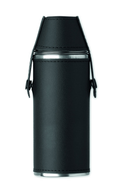 Логотрейд pекламные продукты картинка: Hip flask with shot cups