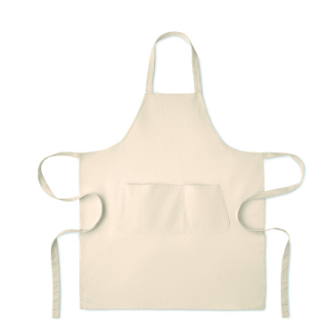 Лого трейд бизнес-подарки фото: Organic cotton apron 240 gr/m²