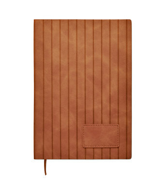 Лого трейд pекламные продукты фото: A5 notebook in smokey PU
