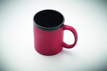 Логотрейд pекламные подарки картинка: Ceramic mug for laser 300 ml