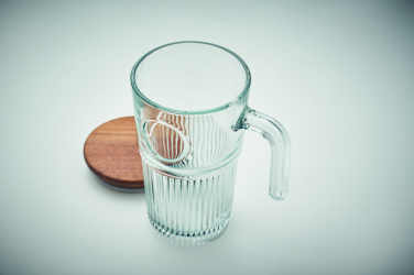 Логотрейд pекламные продукты картинка: Glass mug 450ml