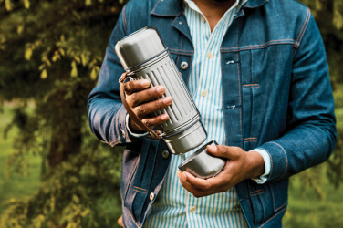 Логотрейд pекламные cувениры картинка: Фляга Black+Blum Explorer Duo 1 л