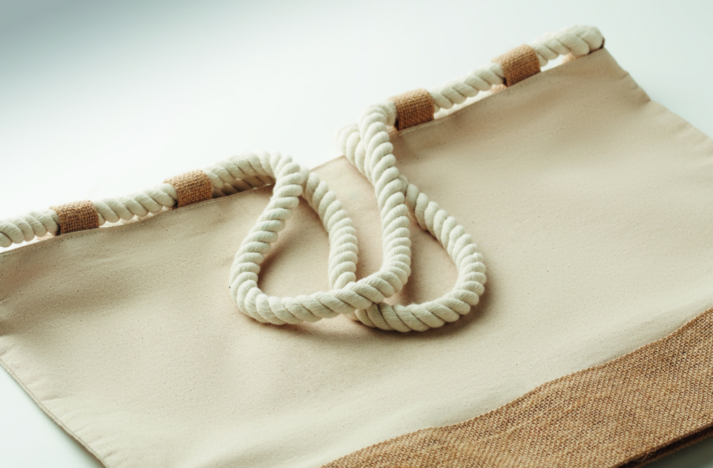 Логотрейд бизнес-подарки картинка: Canvas beach bag
