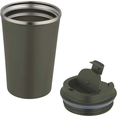 Лого трейд бизнес-подарки фото: Newport кружка объемом 350 мл из нержавеющей стали с двойными стенками и вакуумной изоляцией