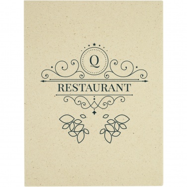 Logotrade reklamprodukter bild: Verde 3-delad presentförpackning med skrivmaterial i gräspapper