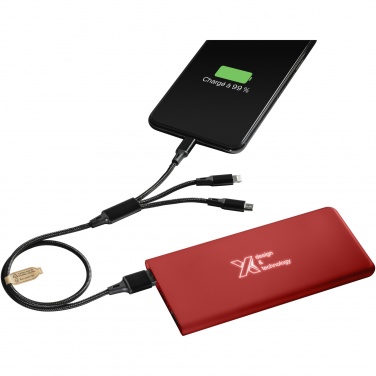 Logotrade profilreklam bild: SCX.design P15 light-up 5000 mAh powerbank
