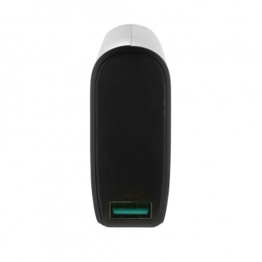 Logotrade profilprodukter bild: FlashCharge 20.000mAh powerbank snabbladdning, RCS rplast