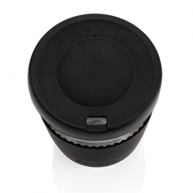 Logotrade presentreklam bild: Ukiyo borosilikatglas med silikonlock och sleeve