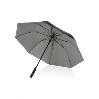 Logotrade reklamprodukter bild: 27" Impact AWARE™ RPET 190T auto open paraply, 2 färger