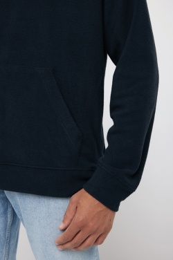 Logotrade profilprodukter bild: Iqoniq Trivor microfleece hoodie i återvunnen polyester