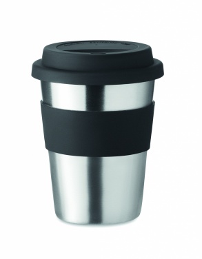 Logotrade profilreklam bild: Take away mugg rostfri