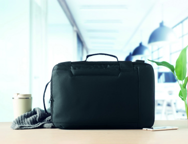 Logotrade kampanjprodukter bild: Dataryggsäck 16'' RPET 300D