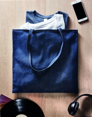 Logotrade reklamprodukter bild: Kasse Denim återvunnen bomull