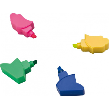Logotrade reklamprodukter bild: Highlighters - jultomten