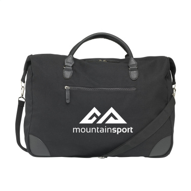 Logotrade kampanjprodukter bild: Denver Duffle Återvunnen Canvas resväska