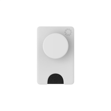 Logotrade presentreklam bild: PopSockets® PopWallet+ korthållare med PopGrip