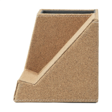 Logotrade presentreklam bild: Ecork pennhållare trådlös laddare