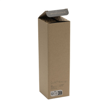 Logotrade reklamprodukter bild: Senga Glass Bamboo 500 ml dricksflaska