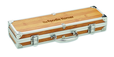 Logotrade kampanjprodukter bild: Grillverktyg i rostfritt stål