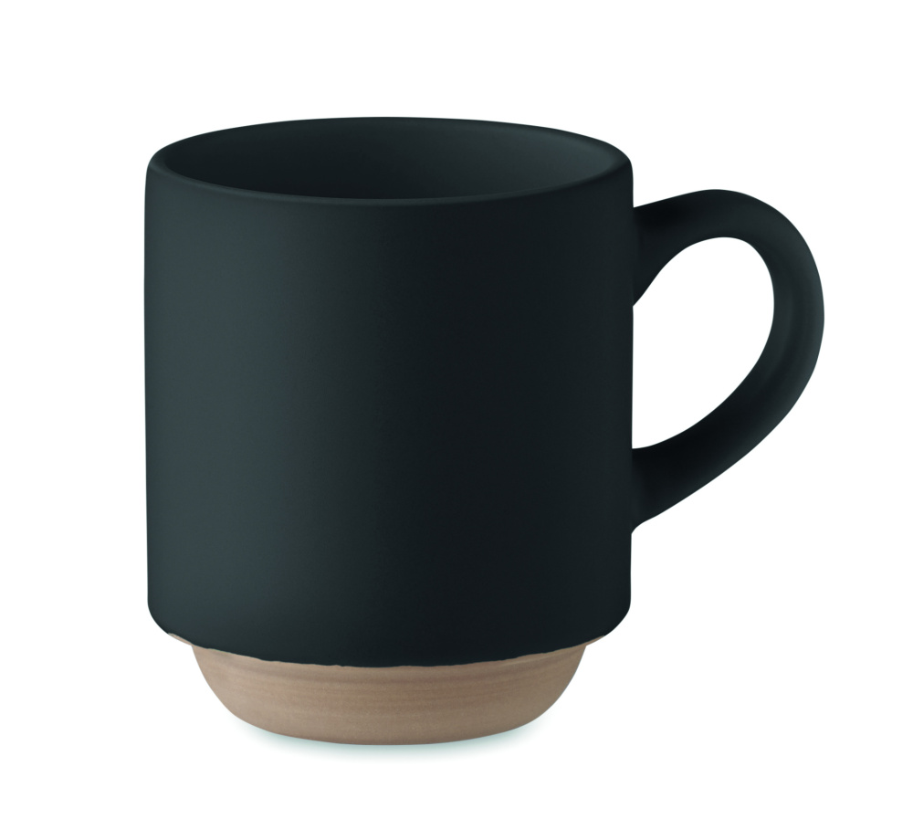 Logotrade presentreklam bild: Stapelbar keramikmugg 170 ml