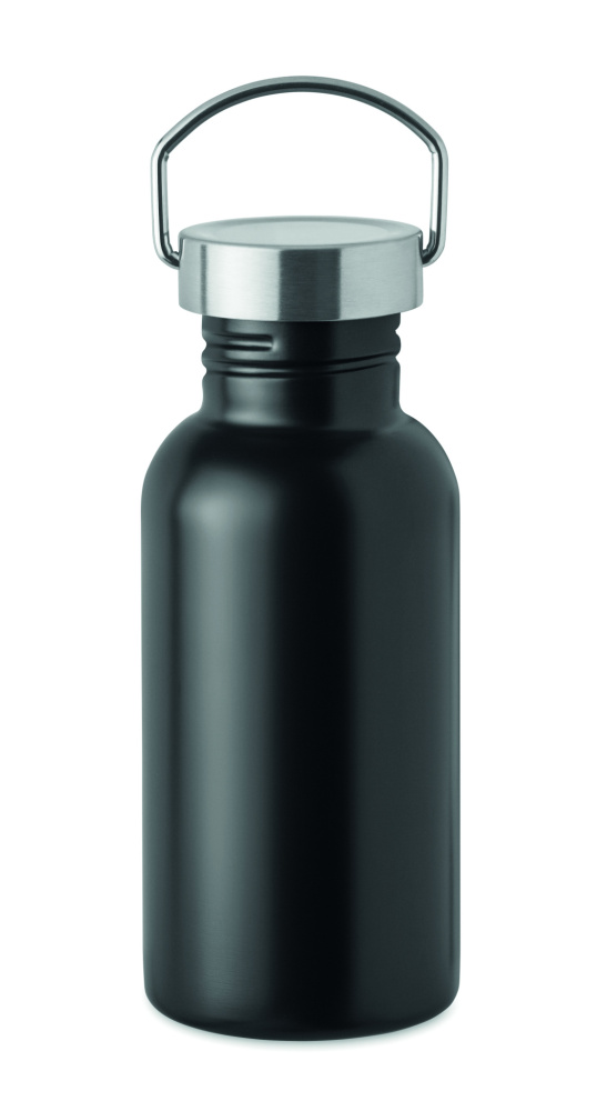 Logotrade presentreklam bild: Flaska med enkel vägg 500 ml
