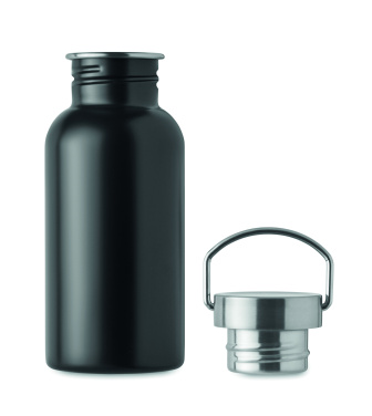 Logotrade kampanjprodukter bild: Flaska med enkel vägg 500 ml