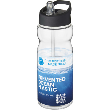 Logotrade reklamprodukter bild: H2O Active® Eco Base 650 ml sportflaska med piplock