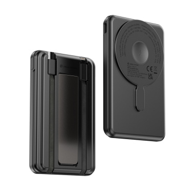 Logotrade profilprodukter bild: Urban Vitamin Redwood 5in1 5000mah 20WPD magnetisk powerbank