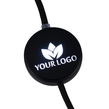 Logotrade reklamprodukter bild: Kabel 4-i-1 med upplyst logotyp - LH-ZM02