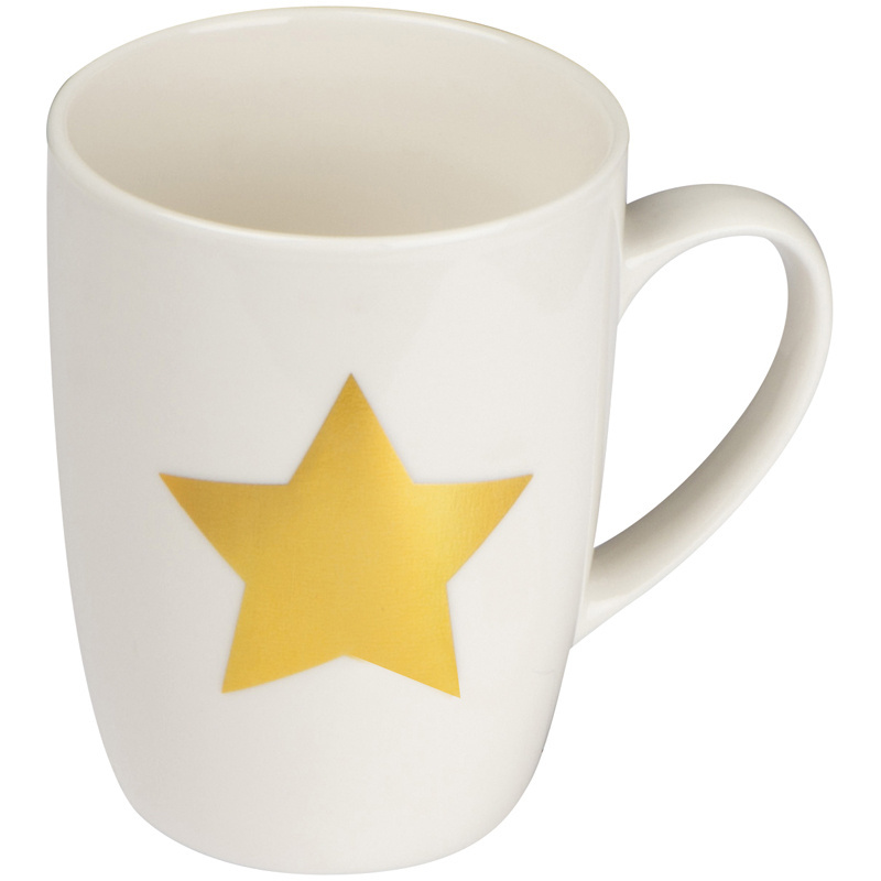 Logotrade profilprodukter bild: Mugg med stjärntryck 300 ml