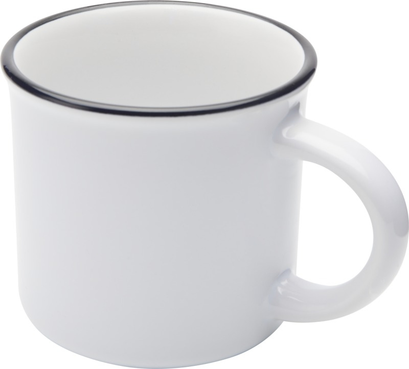 Logotrade profilprodukter bild: Bari 240 ml sublimeringsmugg av keramik