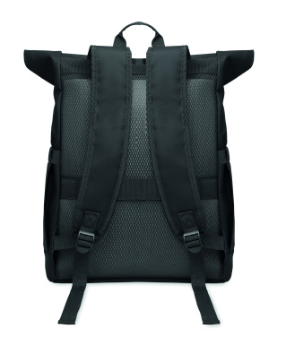 Logotrade profilreklam bild: Rolltop dataryggsäck 600D