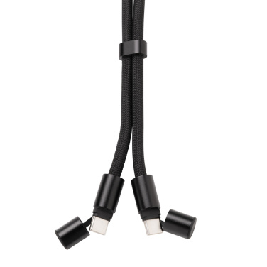 Logotrade kampanjprodukter bild: LoopAmp RCS RPET handledsrem för telefon med 60 W kabel