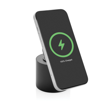 Logotrade kampanjprodukter bild: Magpulse RCS återvunnen plast 3W högtalare med magnetisk hål