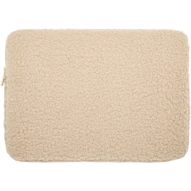 Logotrade profilprodukter bild: Bear 13 tums laptopfodral av GRS-återvunnen sherpa, 2 l